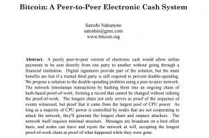 Bitcoin: Peer-to-peer electronic cash system