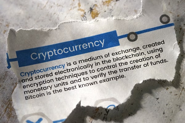 Cryptocurrency definition